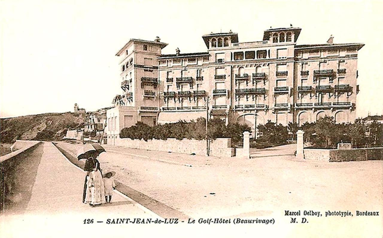 T2 A Pied De Plage Sur Ancien Hotel Chic, Samedi A Samedi Saint-Jean-de-Luz Exterior photo